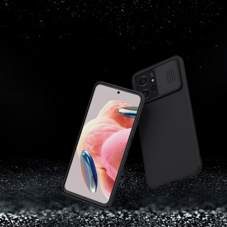 Pancéřové pouzdro Xiaomi Redmi Note 12 s krytem fotoaparátu Nillkin CamShield Case - černé