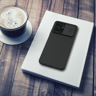 Pancéřové pouzdro Xiaomi Redmi Note 12 s krytem fotoaparátu Nillkin CamShield Case - černé