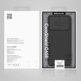 Pancéřové pouzdro Xiaomi Redmi Note 12 s krytem fotoaparátu Nillkin CamShield Case - černé
