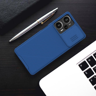 Pouzdro Xiaomi Redmi Note 12 Turbo / Xiaomi Poco F5 Armor Case s krytem fotoaparátu Nillkin CamShield Pro Case – černé