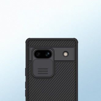 Pouzdro Google Pixel 7a Armored Case s krytem fotoaparátu Nillkin CamShield Pro Case – černé