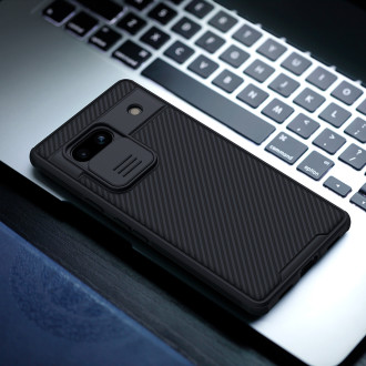 Pouzdro Google Pixel 7a Armored Case s krytem fotoaparátu Nillkin CamShield Pro Case – černé