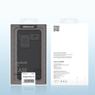 Pouzdro Google Pixel 7a Armored Case s krytem fotoaparátu Nillkin CamShield Pro Case – černé