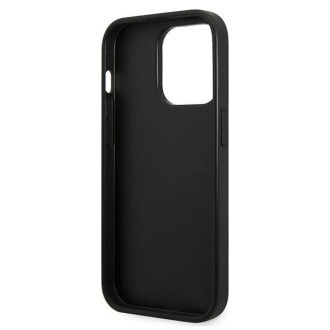 Karl Lagerfeld KLHCP14LG2ELK iPhone 14 Pro 6.1 &quot;hardcase black / black Glitter Plaque Logo