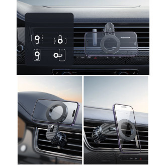 Magnetický držák do auta pro iPhone s MagSafe Joyroom JR-ZS355 - černý