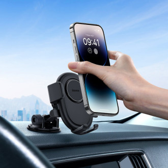 Držák telefonu do auta Baseus UltraControl Lite Series - černý