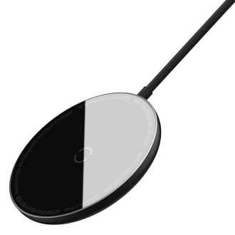 Indukční nabíječka MagSafe 15W Baseus Simple Mini - černá