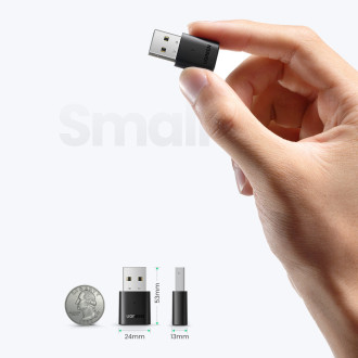 Ugreen Bluetooth 5.0 USB-A adaptér černý (CM390)
