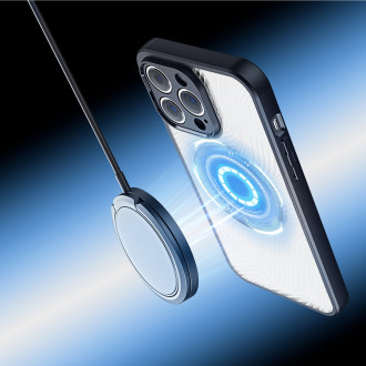 Obrněné pouzdro pro iPhone 14 Pro Max kompatibilní s MagSafe Dux Ducis Aimo Mag - černé