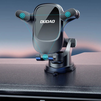 Držák telefonu do auta pro kokpit Dudao F5Pro - černý