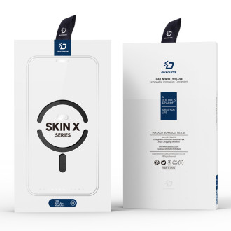 Dux Ducis Skin X Pro magnetické flipové MagSafe pouzdro iPhone 15 Pro – černé