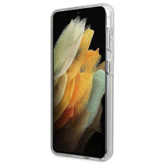 Guess GUHCS21MPCUMABK S21+ G996 černo/černé pevné pouzdro Marble