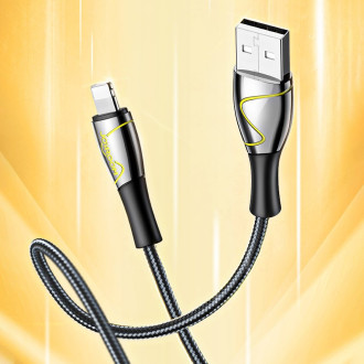 Joyroom Mermaid series USB - Lightning cable 2,4A 1,2m black (S-1230K6)