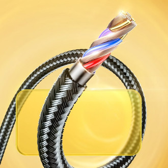 Joyroom Mermaid series USB - Lightning cable 2,4A 1,2m black (S-1230K6)