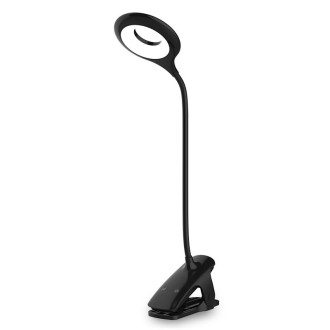 [RETURNED ITEM] Wireless LED reading lamp with clip + black micro USB cable
