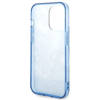 Guess GUHCP14LHGPLHB iPhone 14 Pro 6.1&quot; blue/blue hardcase Porcelain Collection