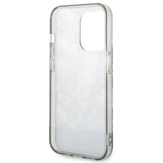 Guess GUHCP14LHGPLHG iPhone 14 Pro 6.1&quot; grey/grey hardcase Porcelain Collection