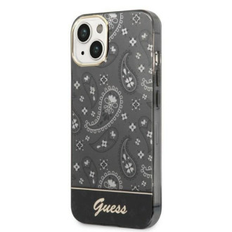 Guess GUHCP14MHGBNHK iPhone 14 Plus 6.7&quot; black/black hardcase Bandana Paisley