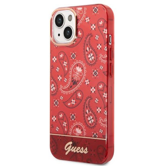 Guess GUHCP14MHGBNHR iPhone 14 Plus 6.7&quot; red/red hardcase Bandana Paisley