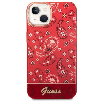 Guess GUHCP14MHGBNHR iPhone 14 Plus 6.7&quot; red/red hardcase Bandana Paisley