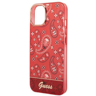 Guess GUHCP14MHGBNHR iPhone 14 Plus 6.7&quot; red/red hardcase Bandana Paisley