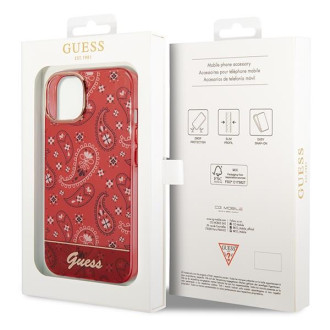 Guess GUHCP14MHGBNHR iPhone 14 Plus 6.7&quot; red/red hardcase Bandana Paisley