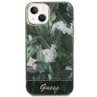 Guess GUHCP14MHGJGHA iPhone 14 Plus 6.7&quot; green/green hardcase Jungle Collection