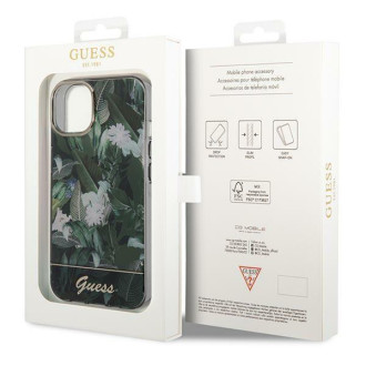 Guess GUHCP14MHGJGHA iPhone 14 Plus 6.7&quot; green/green hardcase Jungle Collection