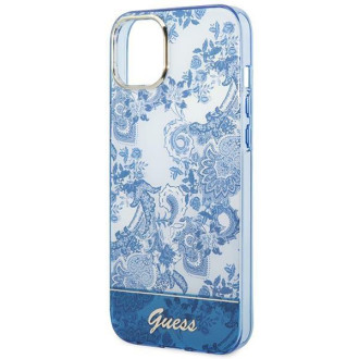 Guess GUHCP14MHGPLHB iPhone 14 Plus 6.7&quot; blue/blue hardcase Porcelain Collection