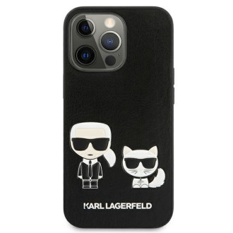 Karl Lagerfeld KLHCP13LPCUSKCBK iPhone 13 Pro / 13 6,1" czarny/black hardcase Ikonik Karl & Choupette