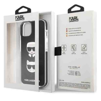 Karl Lagerfeld KLHCP13MTPE2TK iPhone 13 6,1" hardcase czarny/black Karl&Choupette Head
