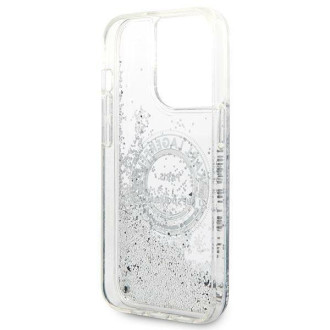 Karl Lagerfeld KLHCP14XLCRSGRS iPhone 14 Pro Max 6.7 "silver / silver hardcase Liquid Glitter RSG