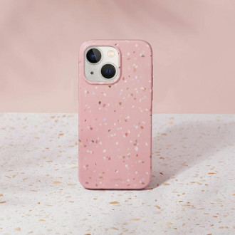 Uniq case Coehl Terrazzo iPhone 14 Plus 6.7 &quot;pink / coral pink