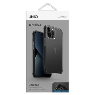 Uniq case Combat iPhone 14 Pro Max 6.7 &quot;black / carbon black