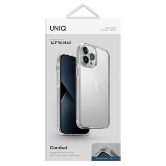 Uniq case Combat iPhone 14 Pro Max 6.7 &quot;transparent / Crystal clear