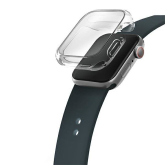 UNIQ etui Garde Apple Watch Series 7/8 41mm.  przezroczysty/clear