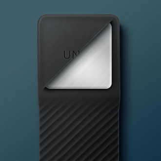 Uniq case Heldro Mount iPhone 14 Plus 6.7 &quot;black / vapor smoke