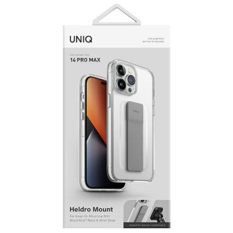 Uniq case Heldro Mount iPhone 14 Pro Max 6.7 &quot;transparent / lucent clear