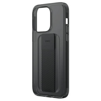Uniq case Heldro Mount iPhone 14 Pro Max 6.7 &quot;gray / vapor smoke