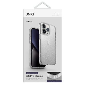 Uniq case LifePro Xtreme iPhone 14 Pro 6.1 &quot;clear / tinsel lucent