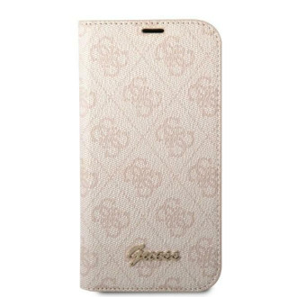 Guess GUBKP14LHG4SHP iPhone 14 Pro 6.1 &quot;pink / pink book 4G Vintage Gold Logo