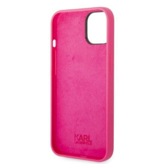 Karl Lagerfeld KLHCP14MSRSGRCF iPhone 14 Plus 6.7 &quot;hardcase pink / pink Silicone RSG