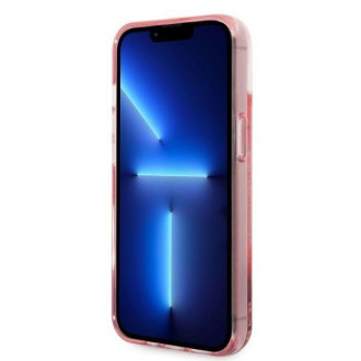 Karl Lagerfeld KLHCP14SLBKLCP iPhone 14 6.1 &quot;pink / pink hardcase Liquid Glitter Big KL