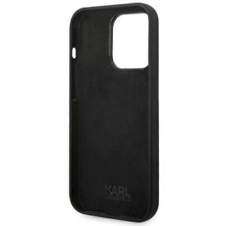 Karl Lagerfeld KLHCP14XSLKHBK iPhone 14 Pro Max 6.7 &quot;hardcase black / black Silicone Karl`s Head