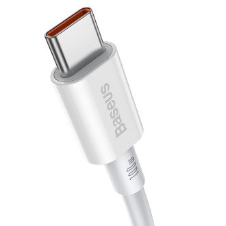 [RETURNED ITEM] Baseus Superior USB Type C - USB  Type C cable Quick Charge / Power Delivery / FCP 100W 5A 20V 2m white (CATYS-C02)