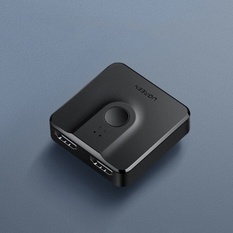 Ugreen přepínač Rozbočovač HDMI - 2x HDMI 4K 60Hz černý (CM217)