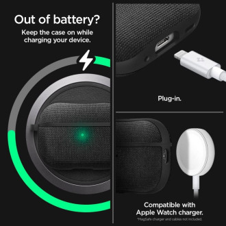 Spigen URBAN FIT Apple AIRPODS PRO 1/2 ČERNÉ