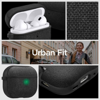 Spigen URBAN FIT Apple AIRPODS PRO 1/2 ČERNÉ