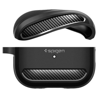 Spigen RUGGED ARMOR Apple AIRPODS PRO 1/2 MATTE BLACK