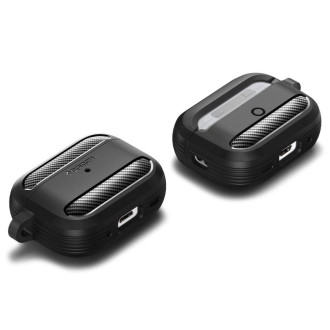 Spigen RUGGED ARMOR Apple AIRPODS PRO 1/2 MATTE BLACK